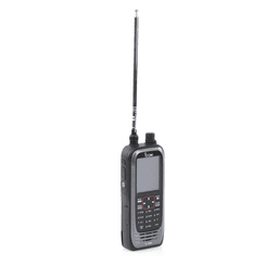 Receptor de comunicación portátil para señal analógica FM, AM y digital NXDN, P25, dPMR 
