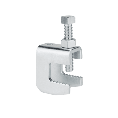 Mordaza de Acero Fija barras de 3/4", para varilla roscada de 1/4".