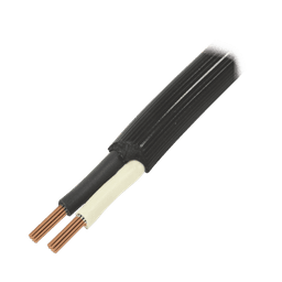 Cable Eléctrico de Uso Rudo 2 Hilos Calibre 14 AWG, Hasta 600 V. Rollo de 100 m.