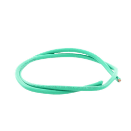 (SLLU22) Cable de Cobre Recubierto THW-LS Calibre 4 AWG 19 Hilos Color Verde (Venta por Metro)