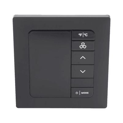 Termostato e7 EMS: 100-277 VCA: Ónix negro