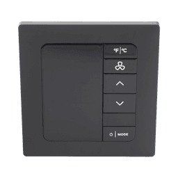 Termostato e7 EMS: 100-277 VCA: Ónix negro