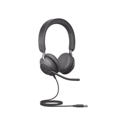 Jabra Jabra Evolve 2 40SE, Auricular stereo versión MS con aislamiento de ruido, conexión USB-A y indicador de ocupado (Busylight) (24189-999-999) 