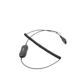 Cable para diademas BIZ1500, BIZ2300 y BIZ2400, para compatibilidad con telefonos AVAYA 96xx/16xx QD a RJ-9 (88001-03) (88001-04) 