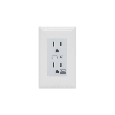 (ZWAVE) Tomacorriente con señal inalambrica Z-WAVE, compatible con HUB HC7, C8, puede ser un panel de alarma L5210, L7000 con Total Connect y Alarm.Com