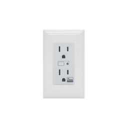 (ZWAVE) Tomacorriente con señal inalambrica Z-WAVE, compatible con HUB HC7, C8, puede ser un panel de alarma L5210, L7000 con Total Connect y Alarm.Com