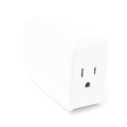 (ZWAVE) Plug-In On/off, señal inalambrica Z-WAVE para Tomacorriente convencional, compatible con HUB HC7, C8, panel L5210, L7000, Total Connect y Alarm.com