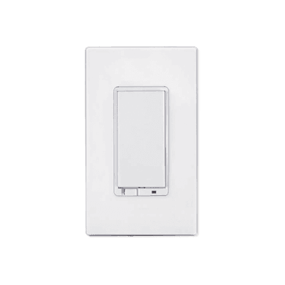 (ZWAVE) Apagador on/off, señal inalámbrica Z-WAVE, compatible con HUB HC7, C8, panel de alarma L5210, L7000, Total Connect. y Alarm.Com