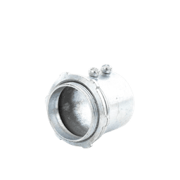 Conector 3/4" (19mm) pared delgada con tornillo tipo americano galvanizado etiqueta verde