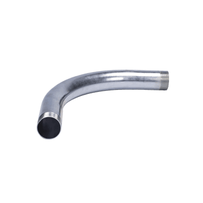 Curva/Codo de 90° de 3/4" (19mm) pared gruesa con rosca galvanizado etiqueta amarilla