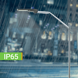 Luminario Urbano con Fotocelda / 200W / Flujo Luminoso 32 000 lm / Ángulo de Luz 105°-135° / IP65 / Montaje en Poste o Brazo / Vida Útil 50 000 h.