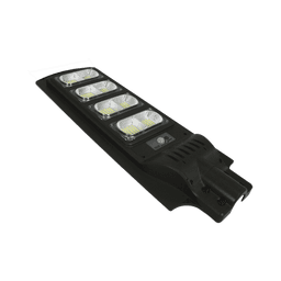 Luminaria con Panel Solar y Sensor de Movimiento de 160 W/ Luz fría 6 500 K/ Dimensiones 720 x 240 mm / Ángulo de Luz 120°.
