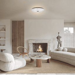 Lámpara de Techo LED / 40W / 3000 Lúmenes / 3 Temperaturas de Color (2700K-6500K) / IP20 Interior / Vida Útil 50,000 Horas / Material Aluminio y PC / Base Sobreponer