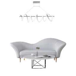 Lámpara de Techo LED / 80W / Flujo Luminoso 6400 Im / Ø1050 mm / Luz Blanca 6500K - Neutra 4000K - Cálida 2700K / Vida Útil 50,000 h / IP20 / Montaje Sobreponer / Blanco / Aluminio y PC