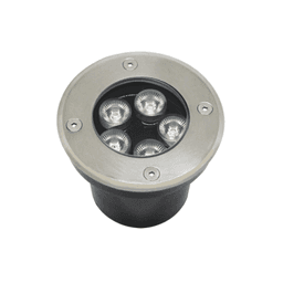 Luminario Empotrar en Piso / Uso en Exterior IP66 / Multivoltaje 110-240V~ 60Hz / Temperatura de Color 6500K  / Ángulo de Luz 36° / Aleación de Aluminio y Vidrio Templado / No Dimeable