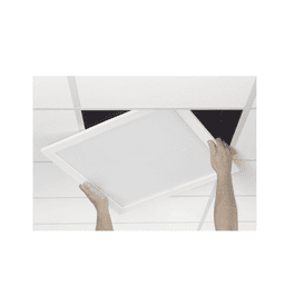 Panel LED / Luz Blanca 6 500 °K / Empotrado o Suspendido / 60 x 60 cm /  40 W / 127 Vca~60Hz / Vida Útil de 50,000 horas / Ángulo de Luz de 140°