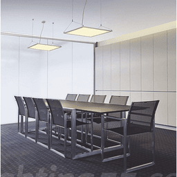 Panel LED / Luz Blanca 6 500 K / Empotrado o Suspendido / 59.5 x 59.5 cm /  40 W / 127 Vca~60Hz / Vida Útil de 50,000 horas / Ángulo de Luz de 140°