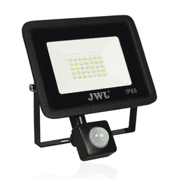 Reflector con Sensor de Movimiento 20 W /120 x 150 mm / 85 - 265 Vca~ 50/60Hz / Ultra delgado / Uso en exterior - interior. 