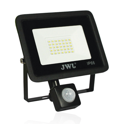 Reflector con Sensor de Movimiento 30 W /160 x 180 mm / 85 - 265 Vca~ 50/60Hz / Ultra delgado / Uso en exterior - interior. 