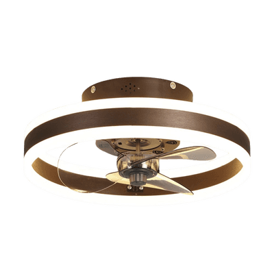 Ventilador de Techo con Luminario LED de  110 V CA 50/60 Hz / 4500 Lm / 6500 - 4 000 - 2 700 K / 3 Tonos de Luz / 3 Velocidades / Dimeable.