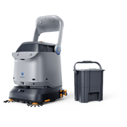 Robot de Limpieza Automático C40 / Modo de Limpieza Doble Barrido + Aspirado / Potencia de Succión 23500Pa / Tanque de Agua Limpia 16L / Tanque de Agua Sucia 14L / Batería LFP 25.6V 50Ah / Pantalla de Operación 11.6 Pulgadas / 