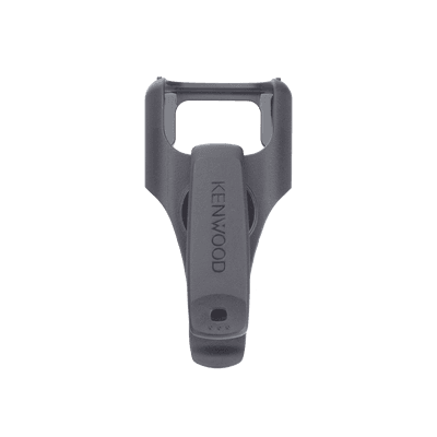 Clip de plástico con soporte completo y resorte para cinturón. Giro de 180° para PKT-300