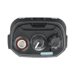 Radio portátil VHF 136-174 MHz, Digital DMR-Analógico, 5 Watts, 64 Canales, Roaming, Encriptación, GPS, Inc. antena, batería, cargador y clip
