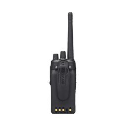 Radio portátil VHF 136-174 MHz, 64 Canales, Digital NXDN-DMR-Análogo, GPS, Bluetooth, IP67, 2 Pines, Inc. Batería-Antena-Cargador-Clip.