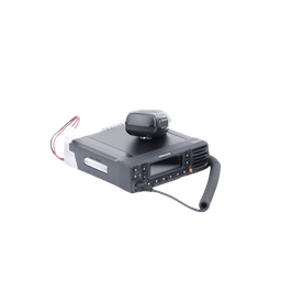 Radio móvil UHF 380-470 MHz, Digital NXDN-P25-DMR-Analógico, 45 W, Bluetooth, GPS, MicroSD, 1024 Canales, Incluye Accesorios