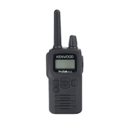 Radio portátil UHF 450-470 MHz, 2 W, 16 canales, Resistente a Golpes MIL-STD-810, manos libres VOX. Incluye antena, batería, cargador y clip