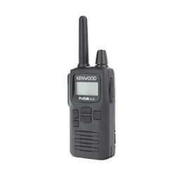 Radio portátil UHF 450-470 MHz, 2 W, 16 canales, Resistente a Golpes MIL-STD-810, manos libres VOX. Incluye antena, batería, cargador y clip