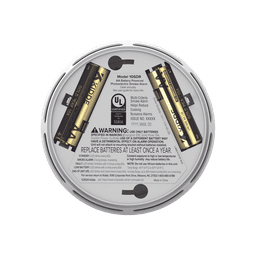 Detector de Humo Compacto Fotoeléctrico Autónomo | Batería Reemplazable AA | Modelo 21031428 | Paquete de 6