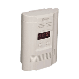 Detector Autónomo de Monóxido de Carbono (CO) y Gases Explosivos (Propano y Metano)  | Pantalla Digital | Conexión Directa a 120 Vca | Batería de Respaldo Incluida  | Paquete de 2 Pzas