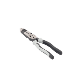 Pinza Híbrida con Ponchadora de 8". Pela Cable Sólido de 10-14 AWG y Cable Trenzado de 12-16 AWG