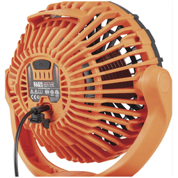 Ventilador Inalámbrico-Portátil Recargable Ideal para el Trabajo. Montable por Pinza o por Potentes Imanes. Incluye cable USB-C