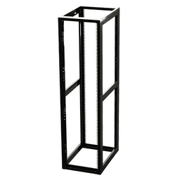 Rack Estándar 19" de 4 Postes, Acero, 45 Unidades, Profundidad Ajustable.