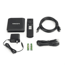 STB 4K Android con Google TV / Alto Rendimiento / Conexión Wi-Fi y por Cable / Control Remoto Bluetooth / Salida HDMI / APP Hik Connect Pre-instalada / Software de Gestion para ISPs/ Para modo desarrollador leer la nota en la descripcion