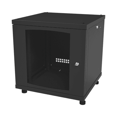 Gabinete Profesional para Telecomunicaciones de 12UR, 638 mm Profundidad.