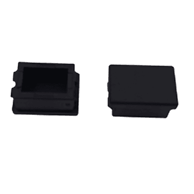 Inserto ciego para placas acopladoras LP-FO-D06 y LP-FO-D12, color negro, Bolsa con 100 pcs