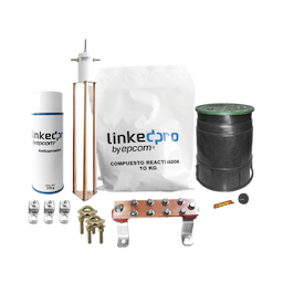 Kit de puesta a tierra LinkedPro, para protección de hasta 30 Amp.