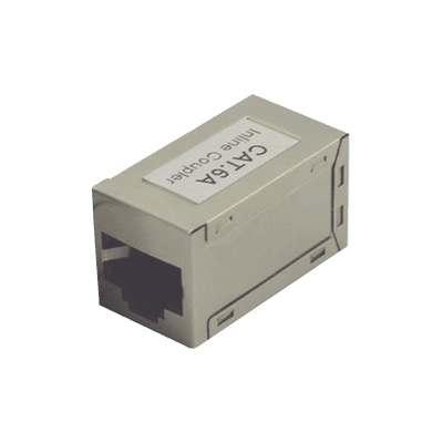 Acoplador STP Cat6A hembra RJ45 a RJ45 hembra