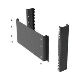 Montaje para Monitor VESA 75x75 hasta 200x200. Compatible con rack 19" 5U.