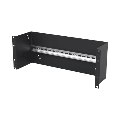 Riel de 35 mm con Soporte para Rack de 19" 4UR