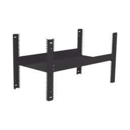 Charola Fija de Sujeción Lateral, 90 cm de Profundidad, 2U. Compatible con LP-60120-XX-UR2