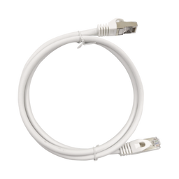 Patch Cord Cat6A 10G blindado 7.0M ( 22.96 ft )  BLANCO