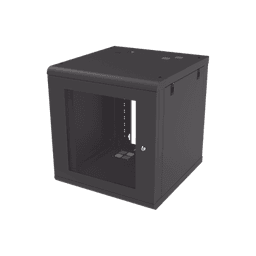 Gabinete de Pared 12U de 635 mm de Profundidad, Rack de 19'' en Acero Reforzado: Compacto y Resistente para Soluciones Profesionales