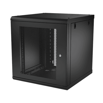 Gabinete de Pared 12U de 635 mm de Profundidad, Rack de 19'' en Acero Reforzado: Compacto y Resistente para Soluciones Profesionales