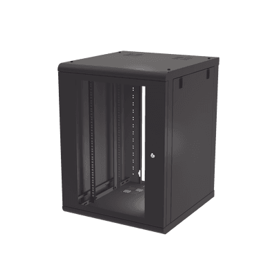 Gabinete de Pared 16U de 635 mm de Profundidad, Rack de 19'' en Acero Reforzado: Compacto y Resistente para Soluciones Profesionales