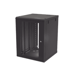 Gabinete de Pared 16U de 635 mm de Profundidad, Rack de 19'' en Acero Reforzado: Compacto y Resistente para Soluciones Profesionales