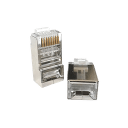 Conector RJ45 para Cable FTP/STP Categoría 5E - Blindado sin pin a tierra